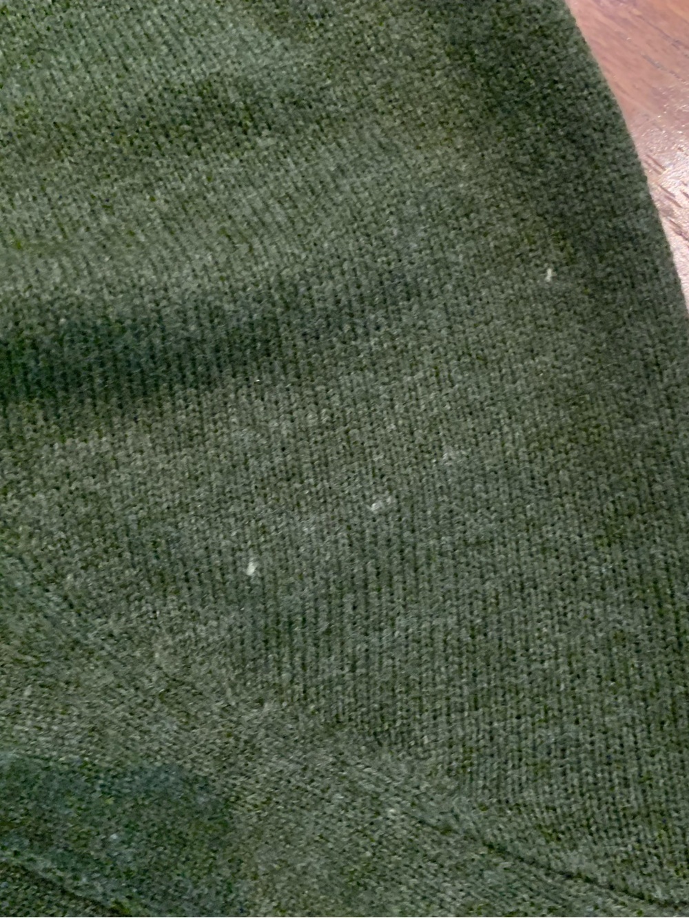 Olive Green Hooded Open-Front Women's Cardigan - Picture 15 of 16